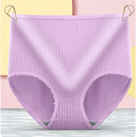 Dames Lekvrije Ondergoed 3-Pack Ademend Comfortabel Onzichtbare Bescherming High-Waist Periodeslip Menstruatie | Sansoti