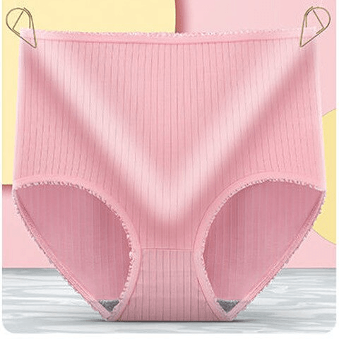 Dames Lekvrije Ondergoed 3-Pack Ademend Comfortabel Onzichtbare Bescherming High-Waist Periodeslip Menstruatie | Sansoti