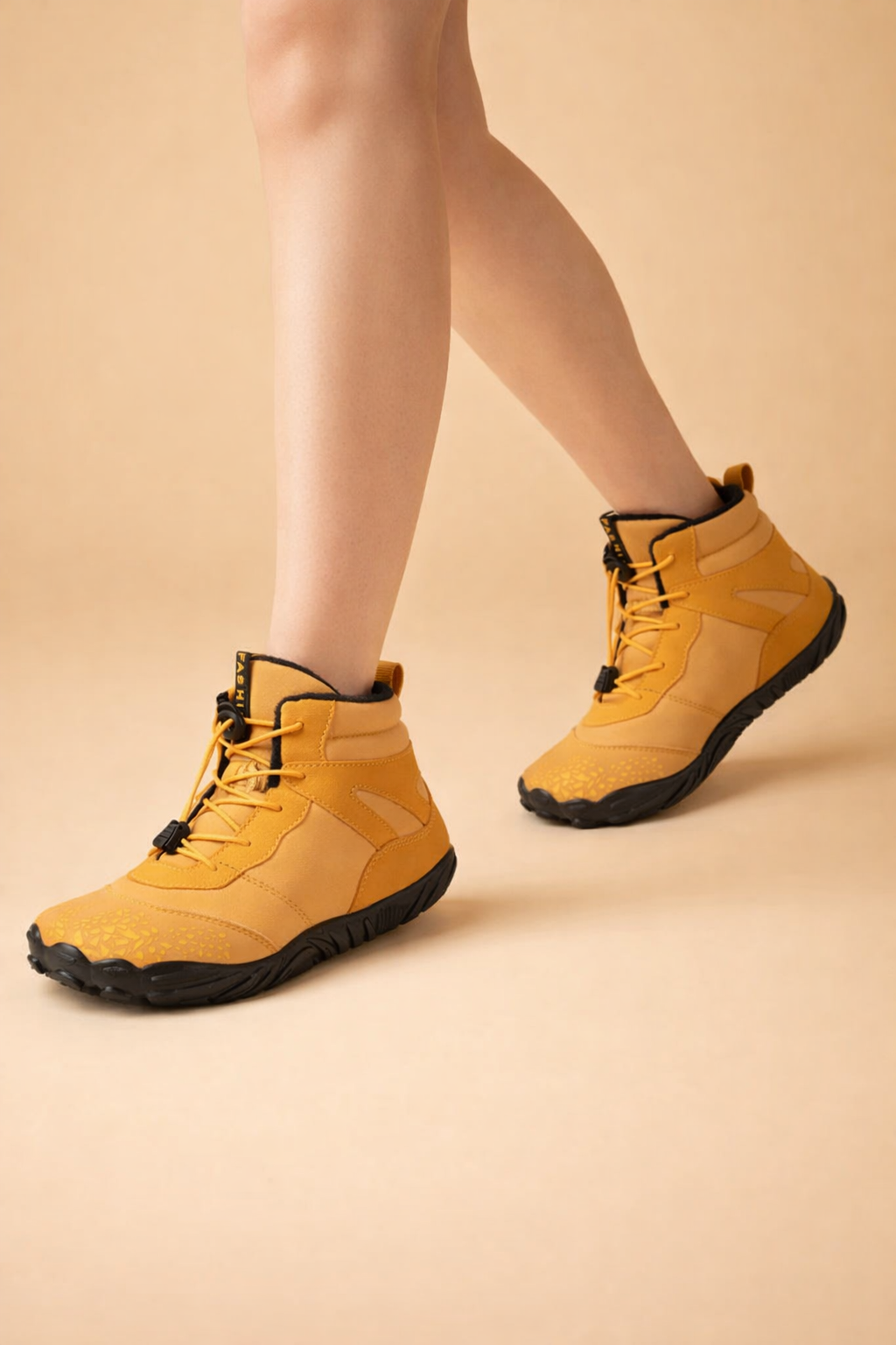Waterdichte Barefoot Laarzen Dames voor Natuurlijk Loopcomfort Minimalistische Stijl en Winterweer Bescherming | Sansoti