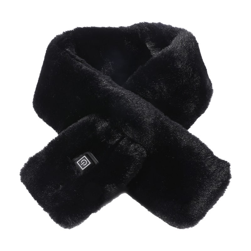 Verwarmbare Neksjaal met Kunstbont USB Verwarming Drie Temperatuurstanden Winter Warmte Accessoire Dames | Sansoti