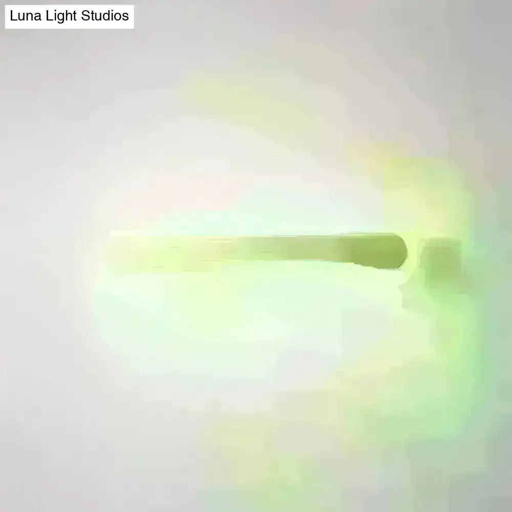 Houten Wandlamp met LED Verlichting en Acryl Kap voor Badkamer Spiegel Modern Minimalistisch Scandinavisch Design | Sansoti