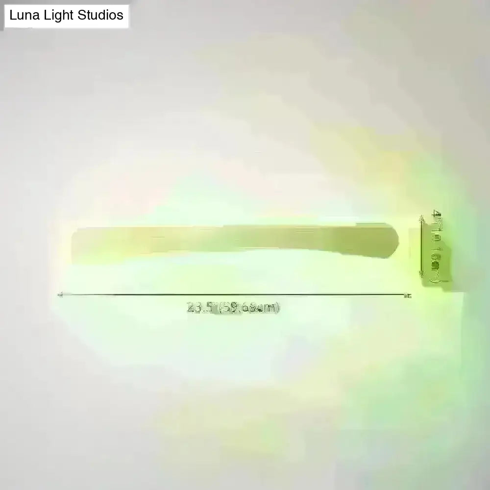 Houten Wandlamp met LED Verlichting en Acryl Kap voor Badkamer Spiegel Modern Minimalistisch Scandinavisch Design | Sansoti