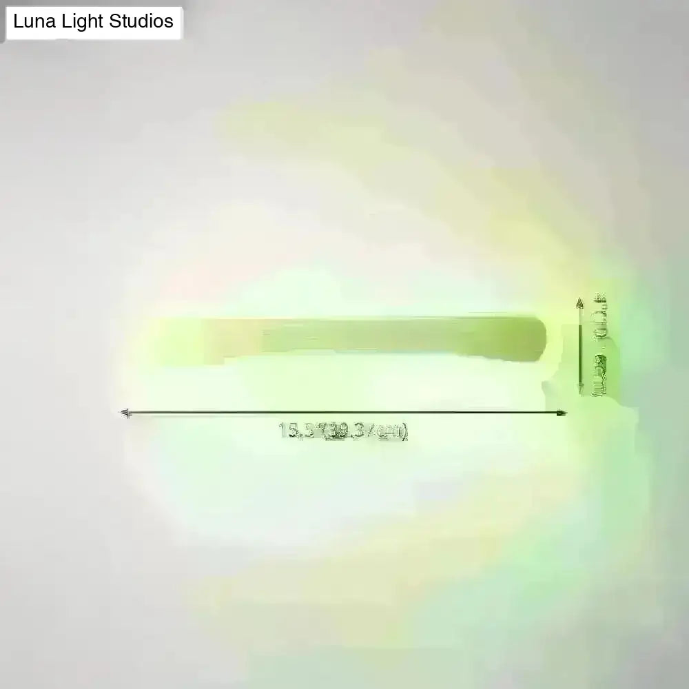 Houten Wandlamp met LED Verlichting en Acryl Kap voor Badkamer Spiegel Modern Minimalistisch Scandinavisch Design | Sansoti