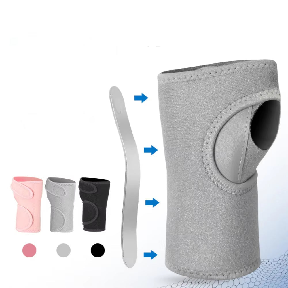 Verstelbare Polsbrace met Metalen Spalk voor Optimale Ondersteuning en Stabiliteit Tijdens Dagelijks Werk | Sansoti
