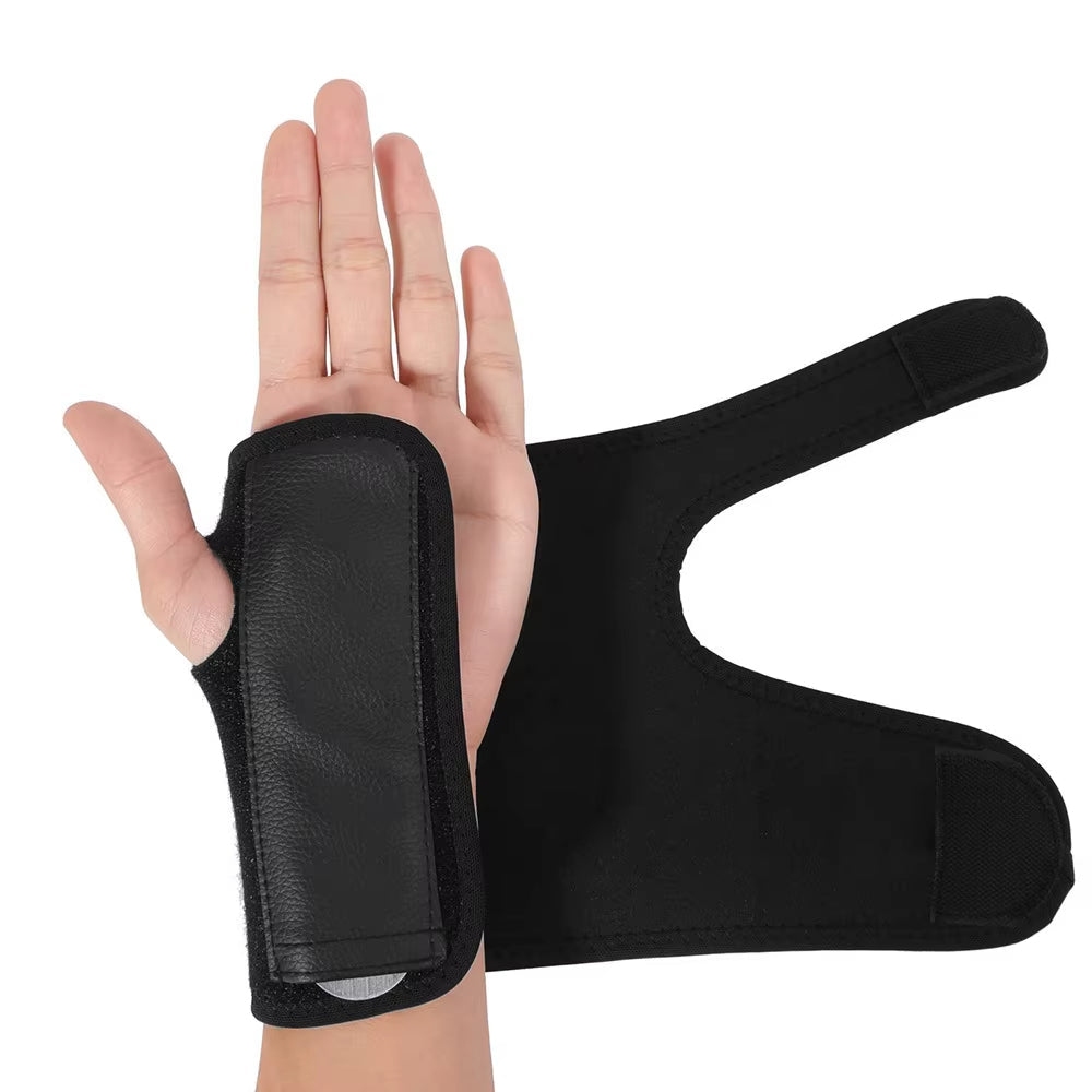 Verstelbare Polsbrace met Metalen Spalk voor Optimale Ondersteuning en Stabiliteit Tijdens Dagelijks Werk | Sansoti
