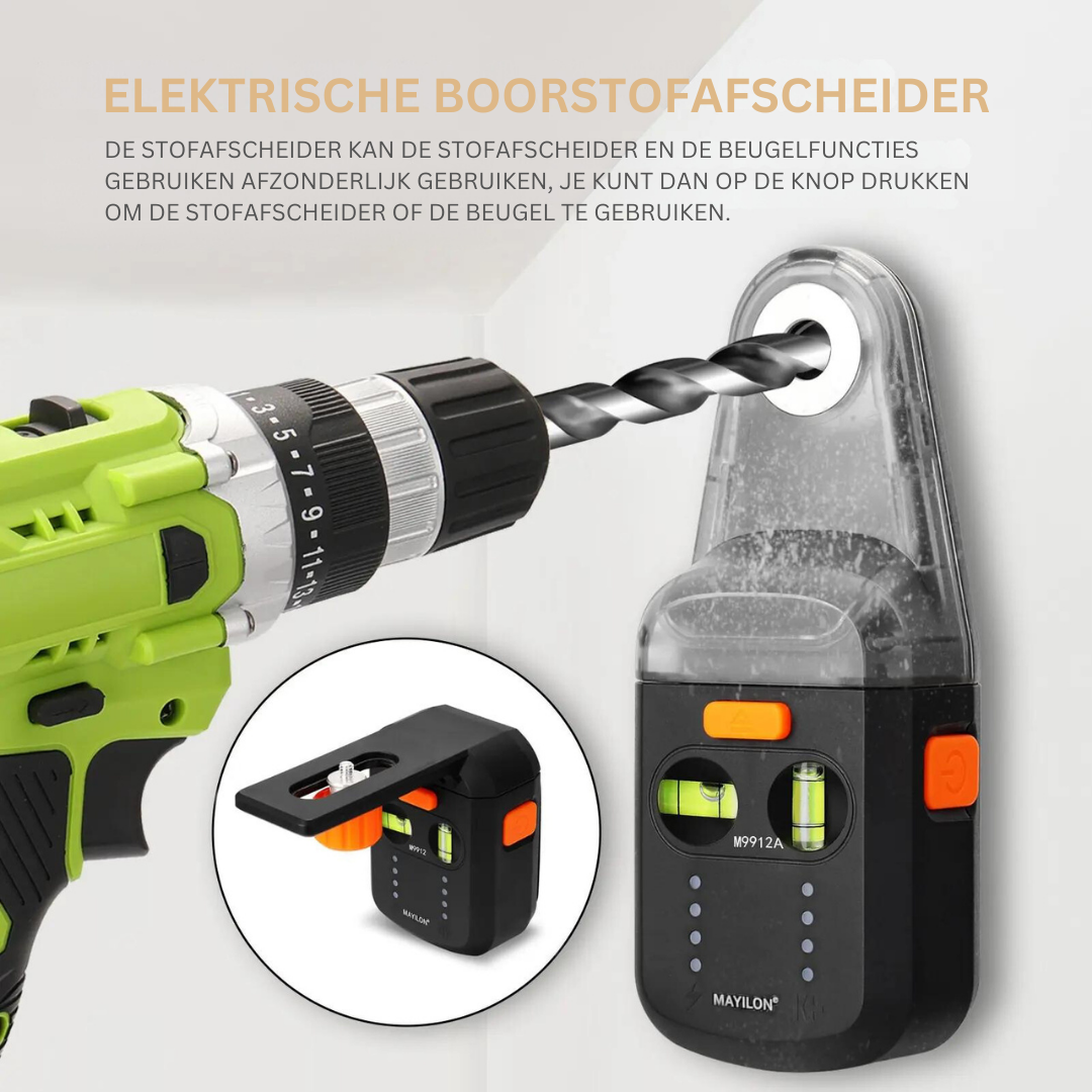 ProGuide Precisie-Gereedschap voor Huisverbeteringen – Laserwaterpas met Stofafzuigsysteem | Sansoti