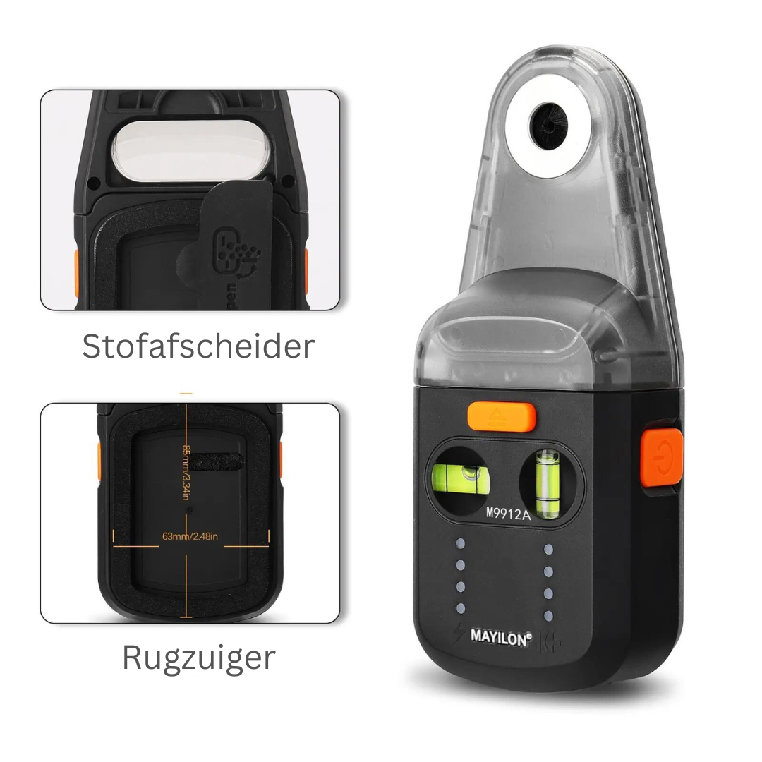 ProGuide Precisie-Gereedschap voor Huisverbeteringen – Laserwaterpas met Stofafzuigsysteem | Sansoti