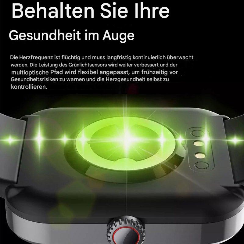 Smartwatch met Gezondheidsmeting Hartslagmeter Bloeddruk Zuurstofniveau Zwart Roze | Sansoti