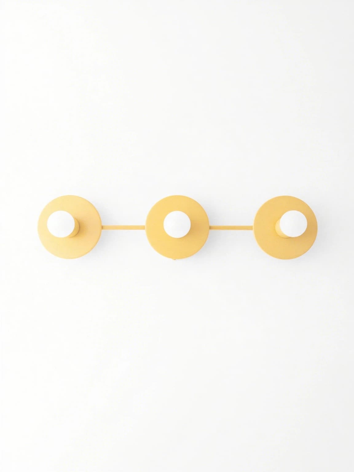 Minimalistische Badkamerlamp met Drie Lichtpunten - Verkrijgbaar in Meerdere Kleuren | Sansoti