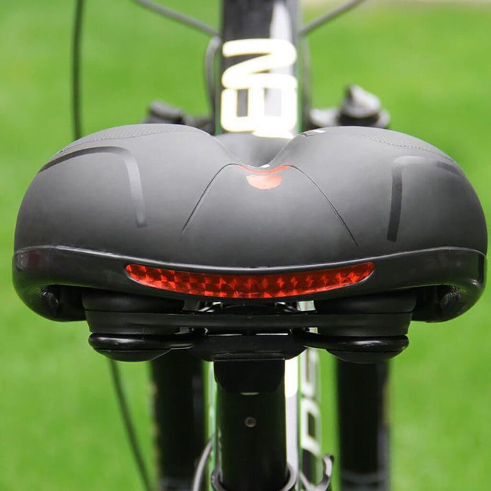 Fietszadel – Breed Comfortzadel met Zachte Vulling en Uitsparing | Sansoti