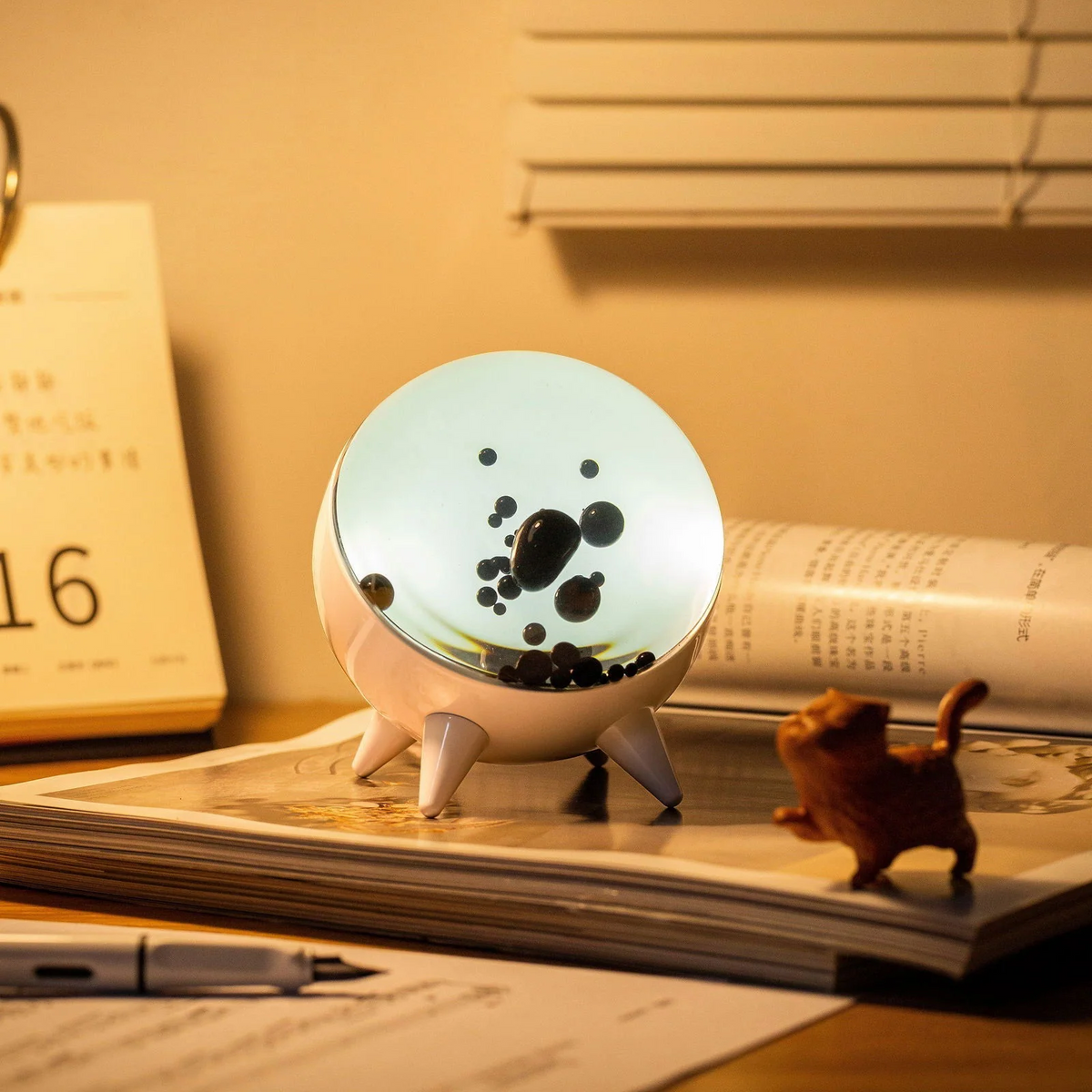 Ferrofluid Display Bluetooth Speaker ABS Glas Muziek Visualizer | Sansoti